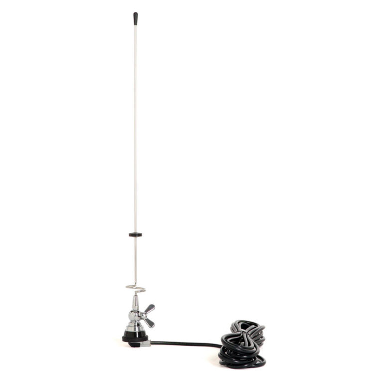 HRS AT2 Antenna Veicolare Bibanda | 144/430 MHz | Inclinabile | Per Auto E Veicoli