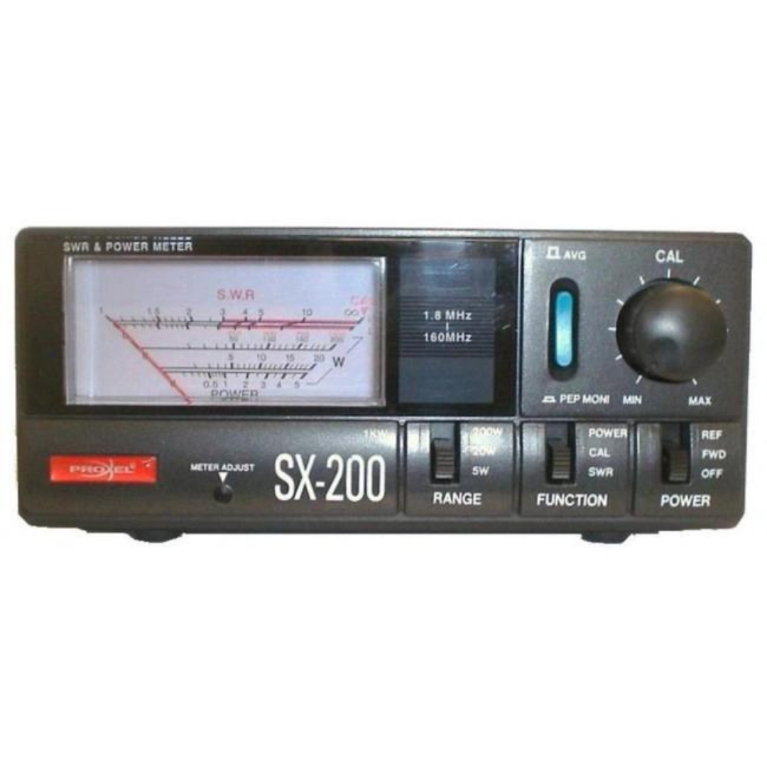 Proxel SX-200 - Rosmetro e Wattmetro 1.8-200 MHz - 5/20/200 Watt