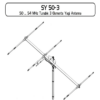 Antenna SY 50-3,50 ... 54 MHz Tarabile, 3 elementi / Sirio Antenne