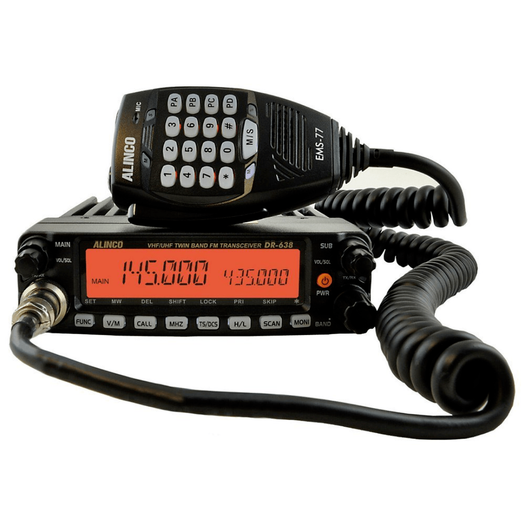 Ricetrasmettitore Veicolare DR-638H / Alinco / VHF/UHF 50 W