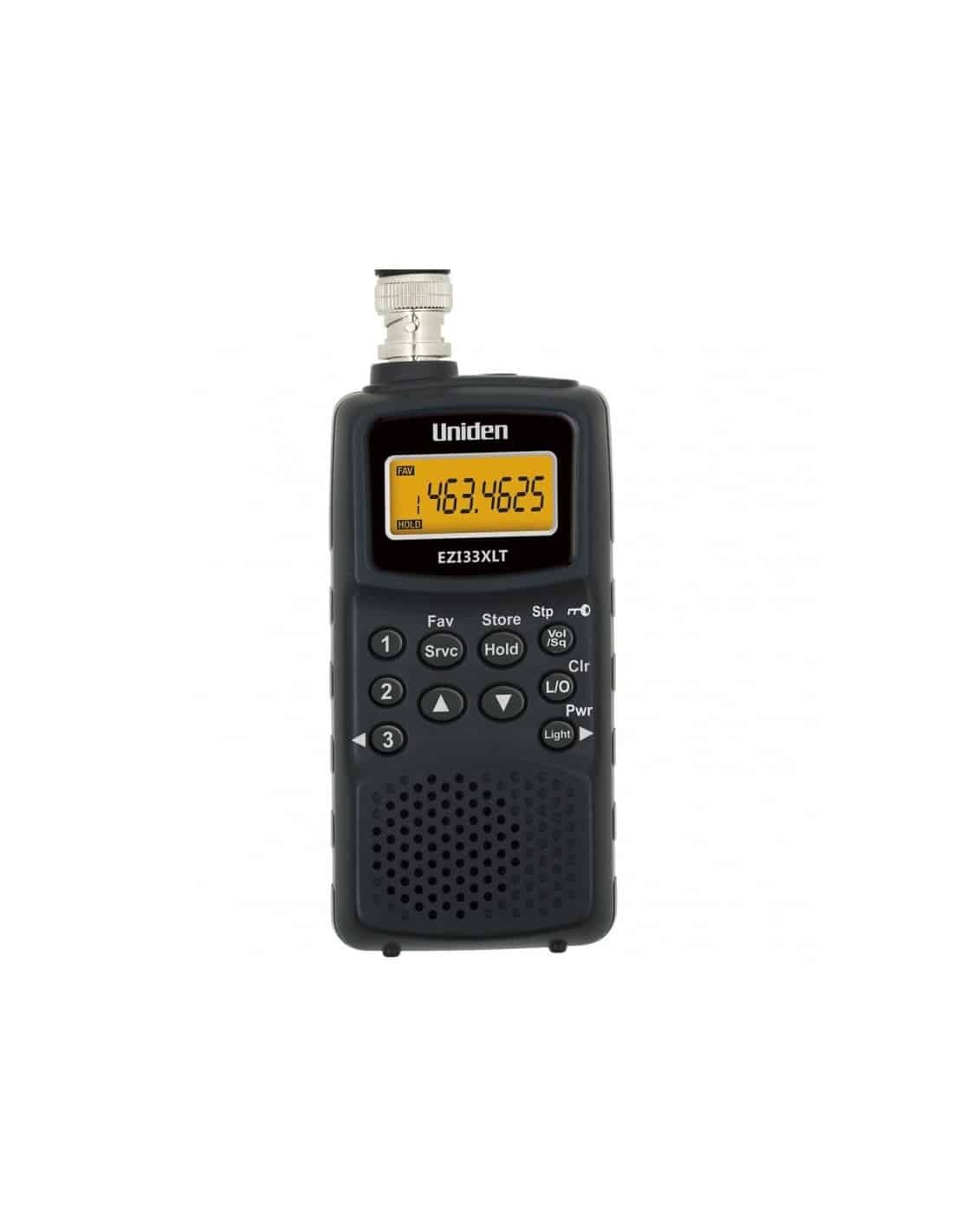UNIDEN EZI-33XLT Plus - Scanner 78-174 MHz, 406-512 MHz, FM, Airband -  Paoletti Radio Comunicazioni